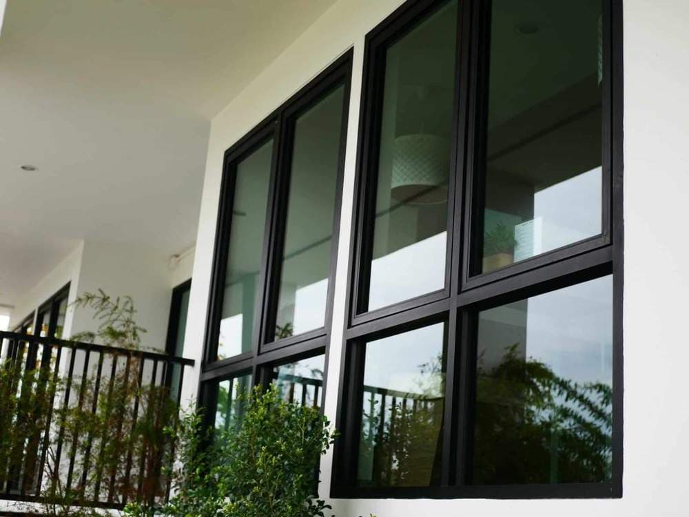 ALUNA slim-frame aluminium casement windows — Surrey, supplied and fitted by A1 Window Construction Ltd